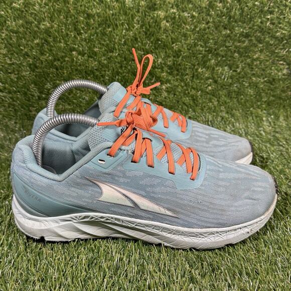 Altra Shoes - Altra Rivera EGO Womens Size 8 Aloa Blue Orange Running Walking Shoes Sneakers
